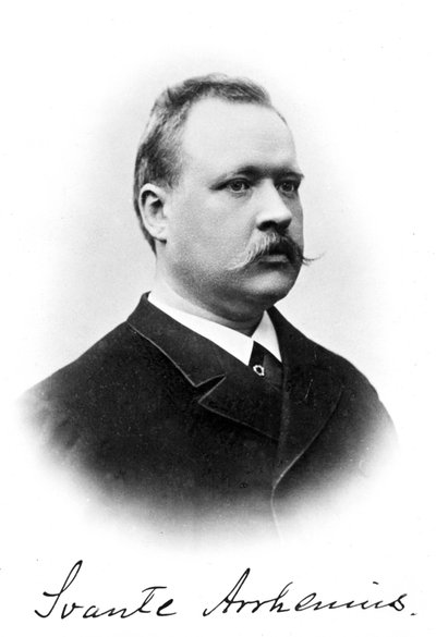 Svante Arrhenius 1859-1927, Zweedse natuurkundige en chemicus door Unbekannt