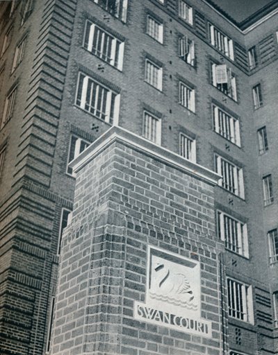 Zwanenhof, Chelsea, 1932 door Unbekannt