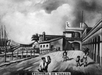Tabaksfabriek, 17e eeuw, 1920s door Unbekannt