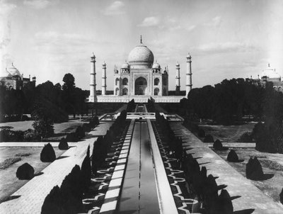 Taj Mahal, Agra, Uttar Pradesh, India, eind 19e of begin 20e eeuw door Unbekannt