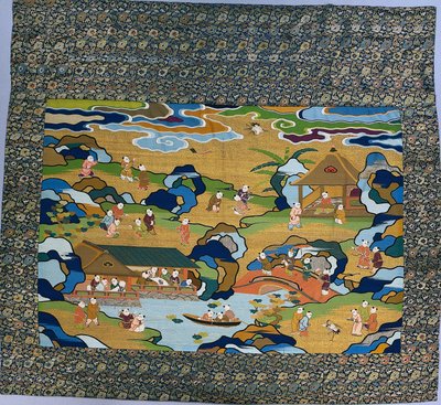 Wandtapijt, 1700s door Unbekannt