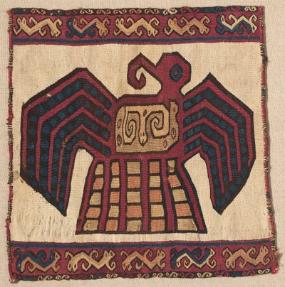 Wandtapijt Vierkant Paneel, ca. 700-1100 door Unbekannt