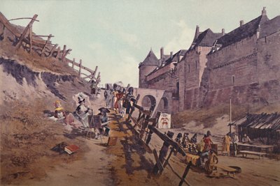 Schietoefeningen Dieppe 1795, 1896 door Unbekannt