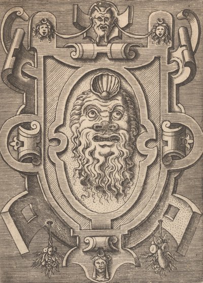 Targhe ed altri ornati di varie e capricciose invenzioni Cartouches en andere ornamenten, 1773 door Unbekannt