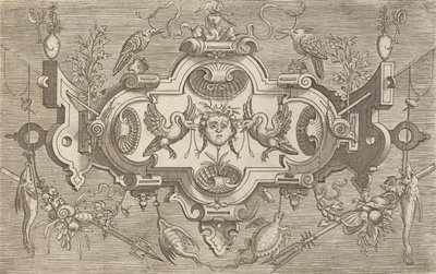 Targhe ed altri ornati di varie e capricciose invenzioni Cartouches en andere ornamenten o..., 1773 door Unbekannt