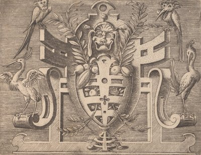Targhe ed altri ornati di varie e capricciose invenzioni Cartouches en andere ornamenten, 1773 door Unbekannt
