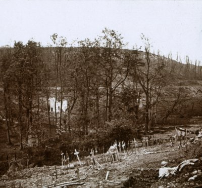 Fort Tavannes, Verdun, Noord-Frankrijk, ca. 1914-ca. 1918 door Unbekannt
