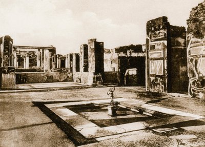 Tempio di Apollo, Pompeii, Italië, ca. 1900s door Unbekannt