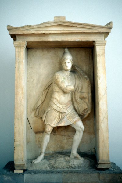 Tempelreplica van Aristonautes, Athene, 4e eeuw v.Chr. door Unbekannt