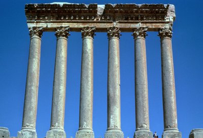 Tempel van Heliopolitaanse Zeus, Baalbek, Libanon, 10-249 AD door Unbekannt