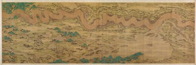 Tienduizend mijlen langs de Gele Rivier, dateerbaar op 1690-1722 door Unbekannt