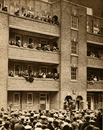 Huurstaking van huurders, Peckham, zuidoost Londen, 1931 door Unbekannt