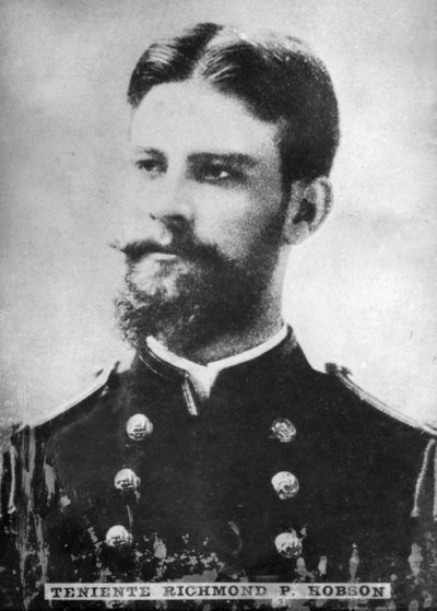 Luitenant Richmond Pearson Hobson 1870-1937, Rear Admiral van de Amerikaanse marine, ca. 1910 door Unbekannt