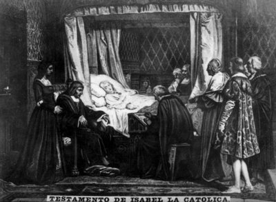 Testament van Isabel de Katholieke, 16e eeuw, jaren 1920 door Unbekannt