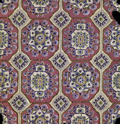 Textielontwerp voor de Trekhgornaya Manufaktura, 1918 door Unbekannt