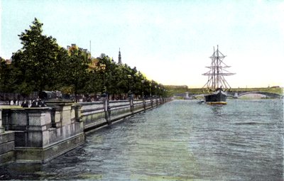 Thames Embankment, Londen, 20e eeuw door Unbekannt