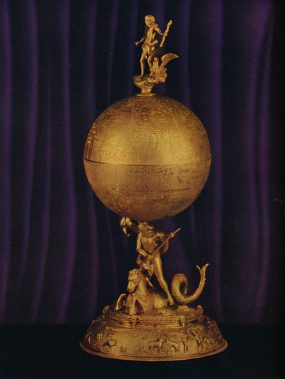 De Airthrey Gouden Globe Beker: Zuid-Duits, ca. 1560-1565 door Unbekannt