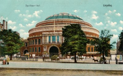 De Albert Hall, Londen, c1910 door Unbekannt