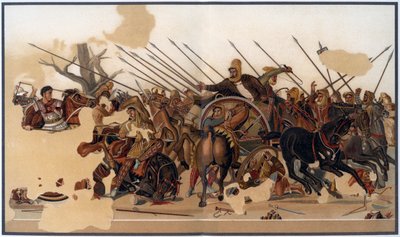 Het Alexander Mozaïek, ca. 79 AD, 1902 door Unbekannt