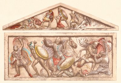 De Alexander Sarcofaag, ca. 1901, 1907 door Unbekannt
