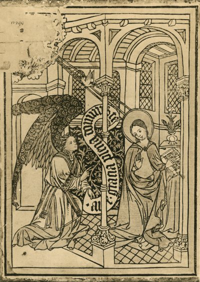 De Aankondiging, 1915 door Unbekannt