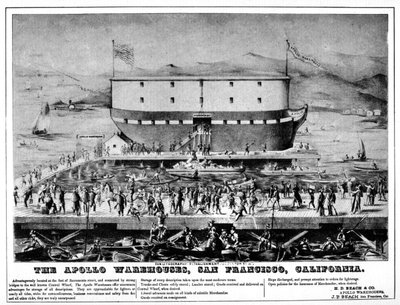 De Apollo pakhuizen, San Francisco, Californië (19e eeuw, 1937) door Unbekannt