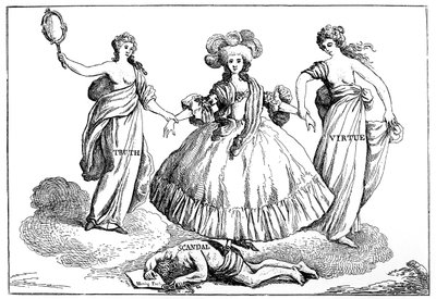 De Apotheose van de Hertogin van Devonshire, 1784 door Unbekannt