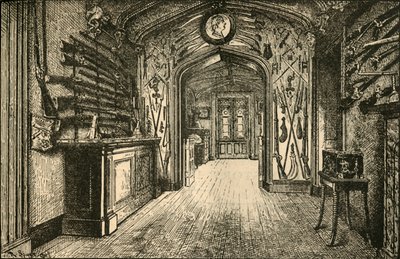 Het arsenaal in Abbotsford, 1882 door Unbekannt