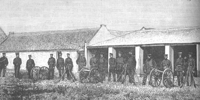 De Artillerie van de Zuid-Afrikaanse Republiek, c1880s door Unbekannt