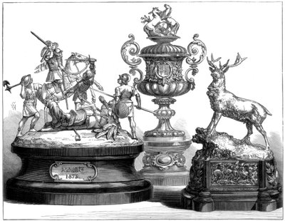 De Ascot-prijsplaat, 1875 door Unbekannt