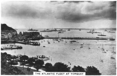 De Atlantische vloot in Torquay, 1936 door Unbekannt