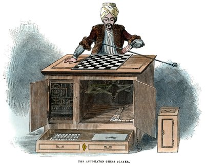 De Automatische Schaakspeler door Unbekannt