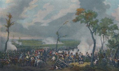 De Slag bij Hanau, 30 oktober 1813 door Unbekannt