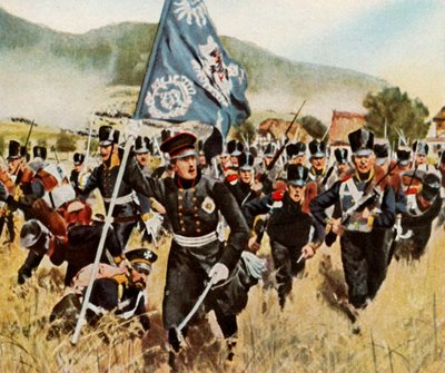 De Slag bij Kulm en Nollendorf, 29 en 30 augustus 1813, 1936 door Unbekannt