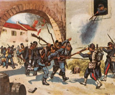 De Slag bij Sedan, 1 september 1870, 1936 door Unbekannt