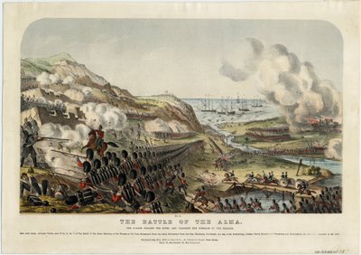 De Slag bij de Alma op 20 september 1854, 1854 door Unbekannt