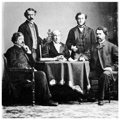 De Raad van New York Police Commissioners, ca. 1860 1955 door Unbekannt