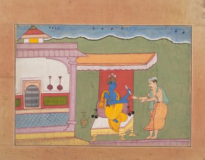 De Brahmaan bezorgt Rukmini