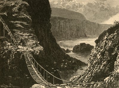 De Brug, Carrick-A-Rede, 1898 door Unbekannt