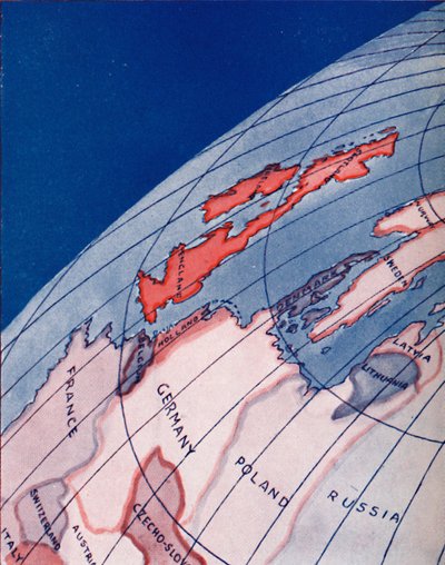 De Britse Eilanden en Noord-Europa om 6 uur 