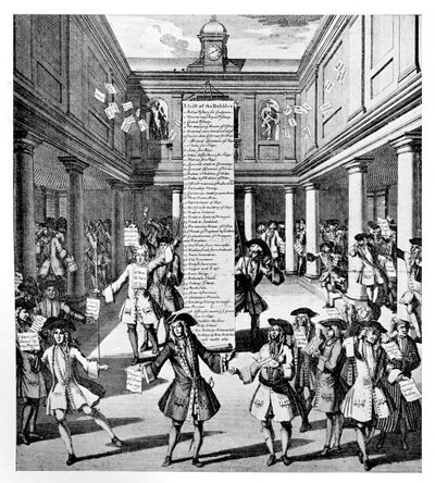 De bubbelaars bubbelen of de duivel neemt de achterblijvers, 1720 door Unbekannt