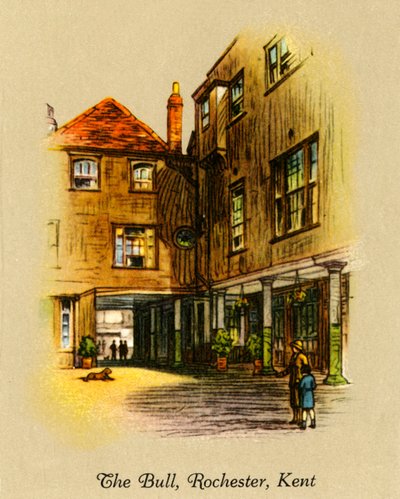 The Bull, Rochester, Kent, 1936 door Unbekannt