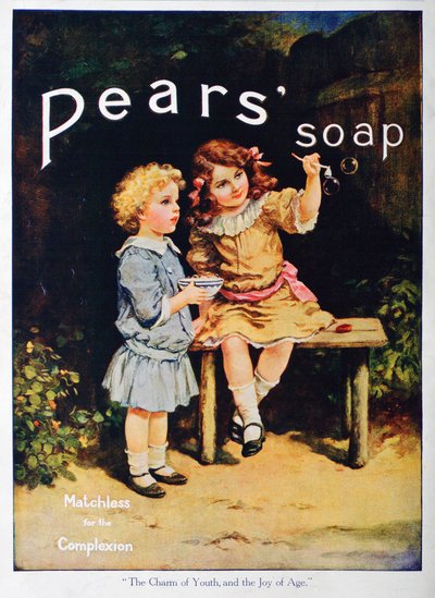 De Charme van Jeugd en de Vreugde van Ouderdom, Pears zeep advertentie, 1916 door Unbekannt