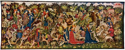 De Chatsworth Jachttapijten, tweede van de serie, 1930 door Unbekannt