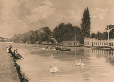 De College Schuiten in Oxford door Unbekannt