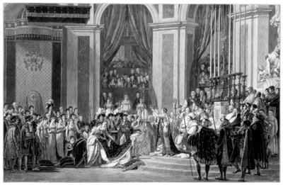 De Wijding van Keizer Napoleon en de Kroning van Keizerin Josephine, 1804 1900 door Unbekannt