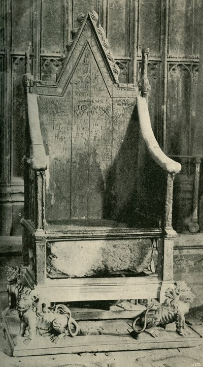 De Kroningsstoel, Bevat de Oude Steen, 1902 door Unbekannt