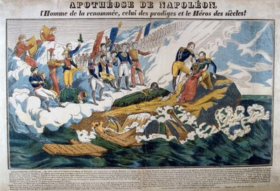 De Kroonende Glorie van Napoleon, 19e eeuw door Unbekannt