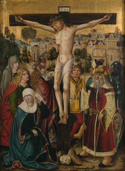 De Kruisiging, 1494 door Unbekannt