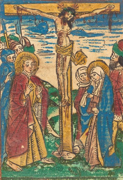 De kruisiging door Unbekannt